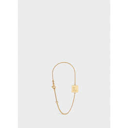 Women Alphabet L Bracelet - Gold