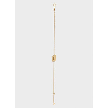 Alphabet L Bracelet - Gold