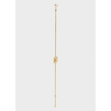 Alphabet L Bracelet - Gold