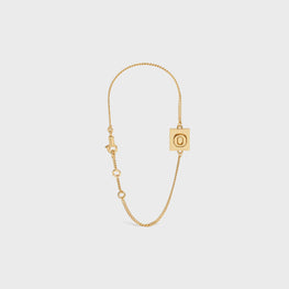 Women Alphabet O Bracelet - Gold