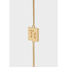 Women Alphabet R Bracelet - Gold