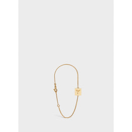 Women Alphabet Y Bracelet - Gold