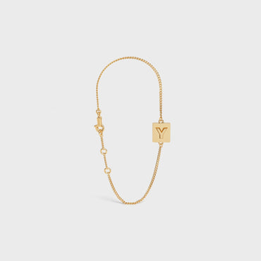 Alphabet Y Bracelet - Gold