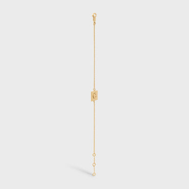 Alphabet C Bracelet - Gold