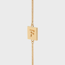 Women Alphabet F Bracelet - Gold