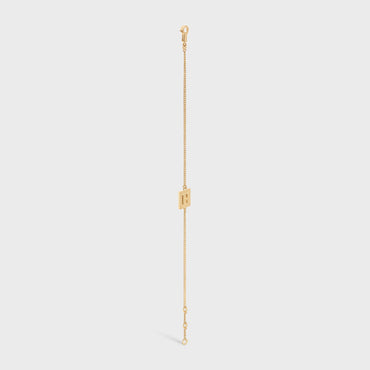 Alphabet H Bracelet - Gold