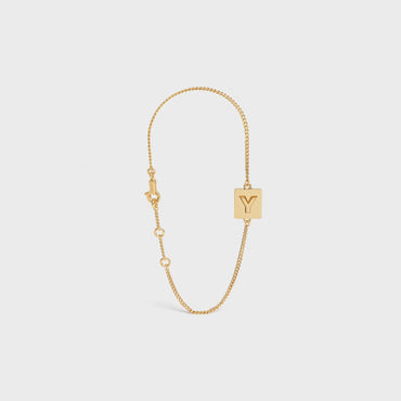 Alphabet Y Bracelet - Gold