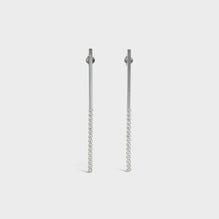 Edwige Earrings - Silver