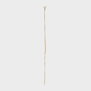Celine Sentimental Sliding Bracelet - Yellow Gold