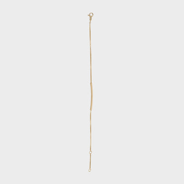 Celine Sentimental Sliding Bracelet - Yellow Gold