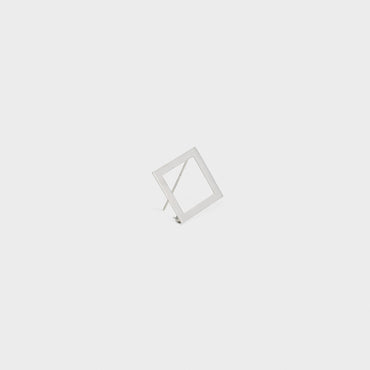 Celine Square Brooch - Silver
