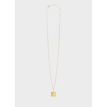 Celine Separables Box Pendant - Gold