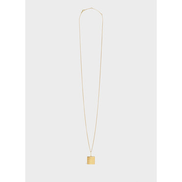 Celine Separables Box Pendant - Gold