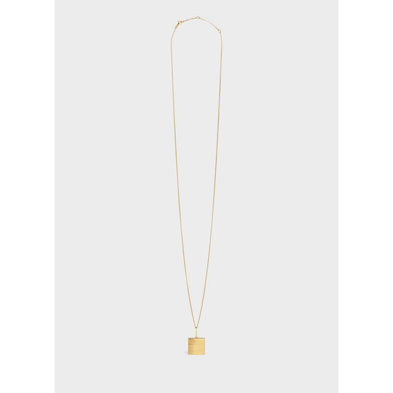 Women Celine Separables Box Pendant - Gold