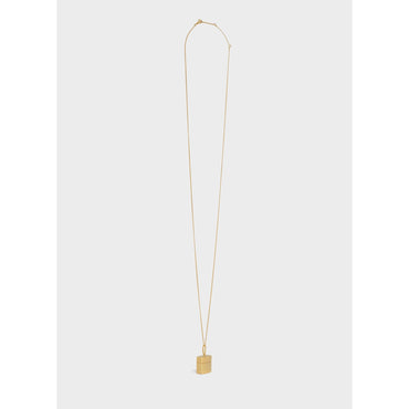 Celine Separables Box Pendant - Gold