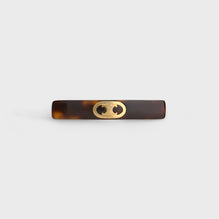 Women Maillons Triomphe Hair Clip - Gold/Brown