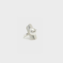 Teen Knight Poem Helmet Ring - Silver