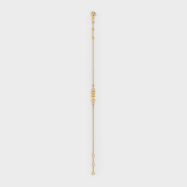 Celine Typo Bracelet - Gold