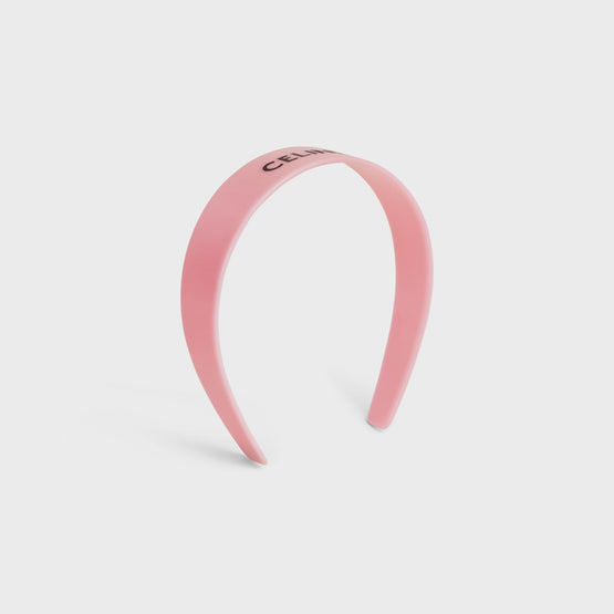 Women Celine Headband - Light Rose/Black