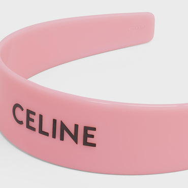 Celine Headband - Light Rose/Black