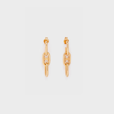 Triumph Dangling Earrings - Gold