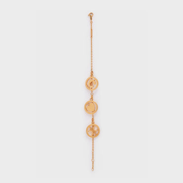 Celine Separables Swivel Multi Bracelet Brass - Gold