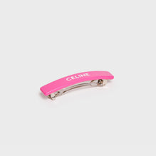 Celine Hair Clip - Flash Pink/Off White
