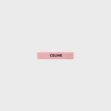 Women Celine Hair Clip - Light Rose/Black