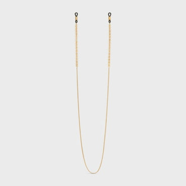 Triomphe Sunglasses Chain Brass & Plastic - Gold