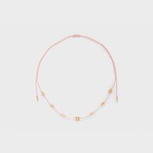 Celine Beach Multi Necklace - Gold/Pink