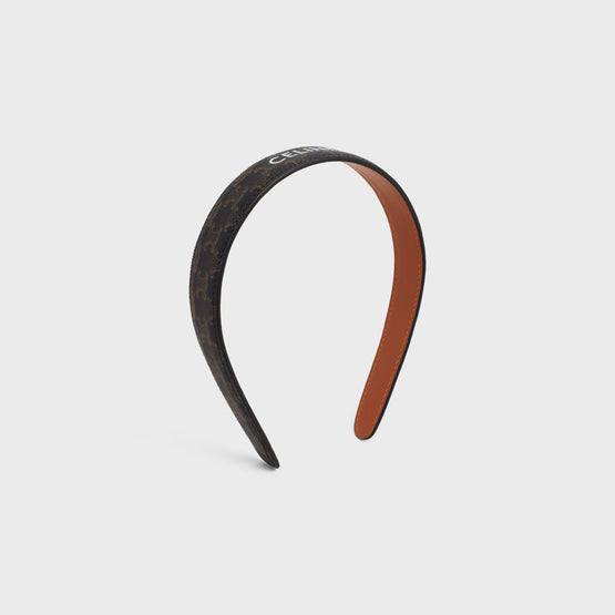 Women Celine Headband - Gold/Tan