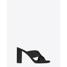 Loulou 95 Mules - Black