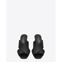 Loulou 95 Mules - Black