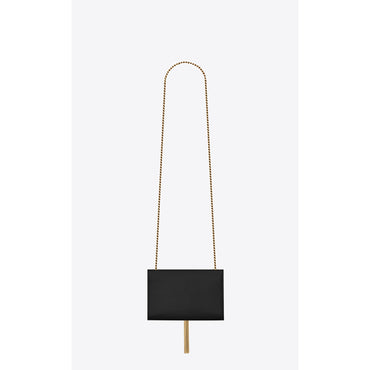 Small Kate Tassel Chain Bag - Nero
