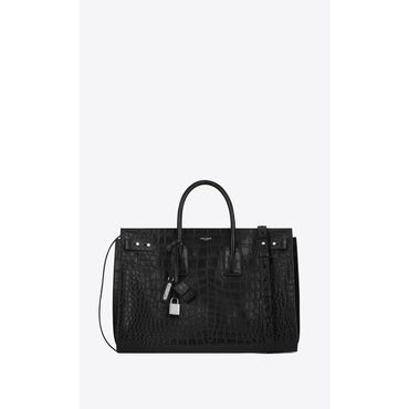Large Sac De Jour Supple - Nero