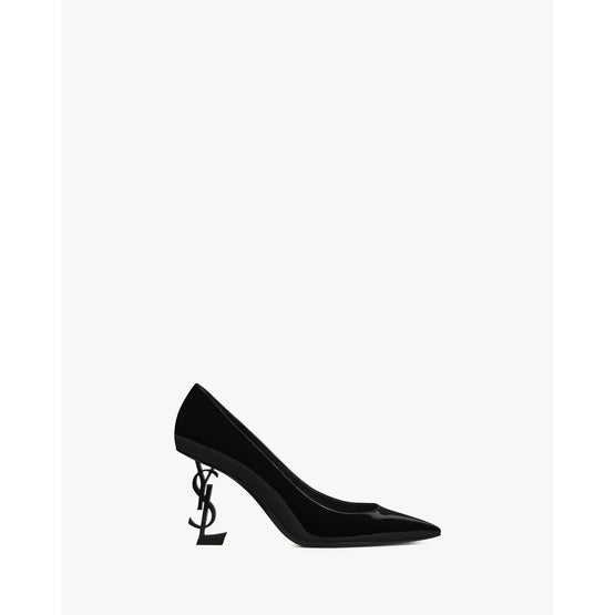 Opyum 85 Pumps In Vernice New/Nero Lucido - Black