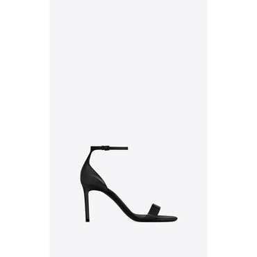 Amber 85 Ankle Strap Sandal - Nero