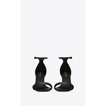 Amber 85 Ankle Strap Sandal - Nero