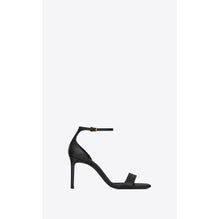 Amber 85 Ankle Strap Sandal - Nero