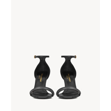 Amber 85 Ankle Strap Sandal - Nero
