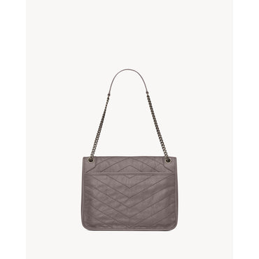 Large Niki Chain Bag - Fog