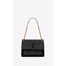 Medium Niki Chain Bag - Nero