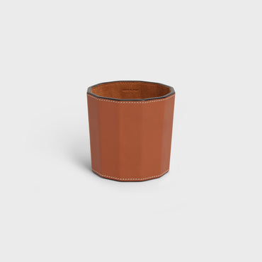 Candle Accessories Case Smooth Calf - Tan