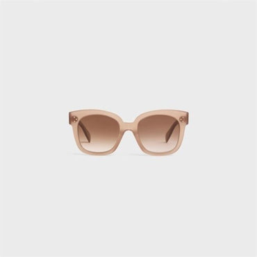 Celine 3 Dots Oversized S002 Acetate - Milky Hazelnut