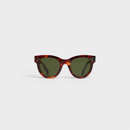 Women Cat Eye S003 Sunglasses - Dark Havana