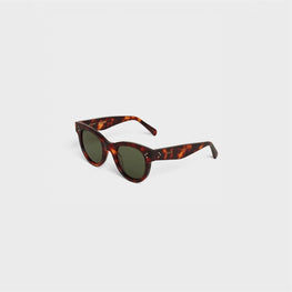 Women Cat Eye S003 Sunglasses - Dark Havana