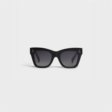 Cat Eye S004 Sunglasses - Black