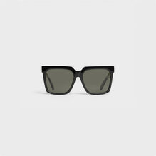 Women Oversized S055 Sunglasses - Black