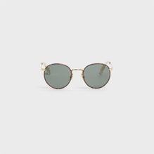 Men Metal Frame 06 Sunglasses - Havana/Green