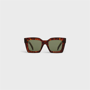 Square S130 Sunglasses - Red Havana